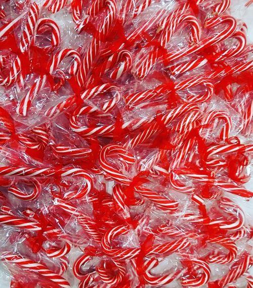 20 ADET 30 GR KIRMIZI BEYAZ BASTON ŞEKER